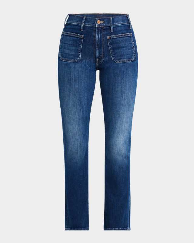 The Patch Pocket Insider Flood Jeans