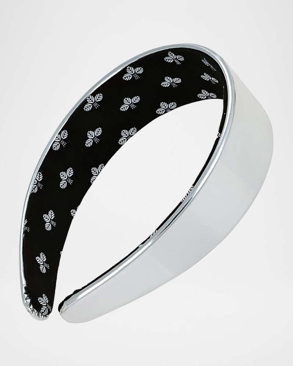 Chrome Wide Headband
