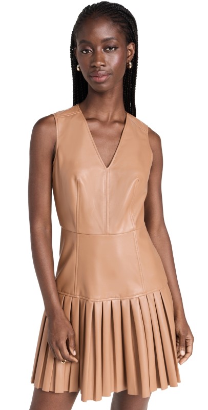 Shoshanna Tae Dress Camel