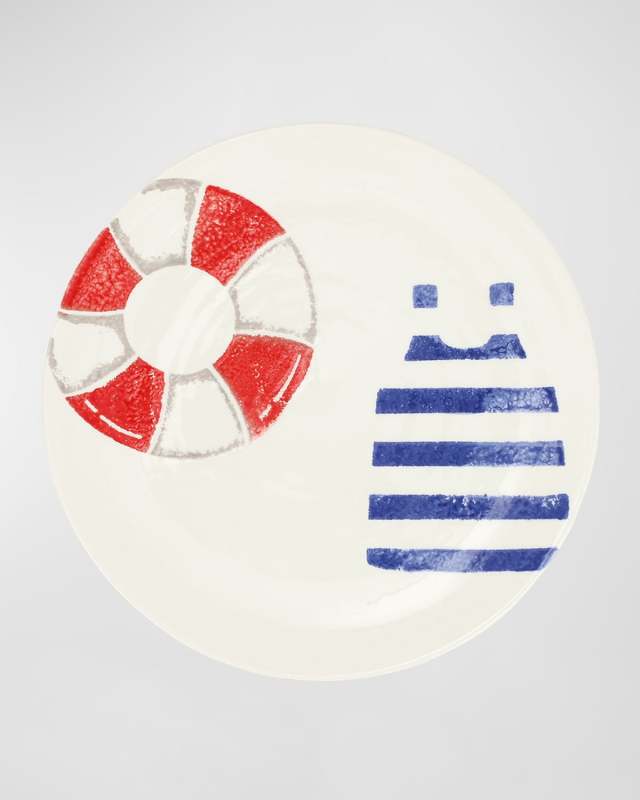 Riviera Life Preserver Salad Plate