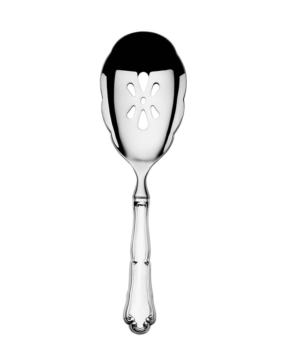 Barocco Pierced Serving Spoon