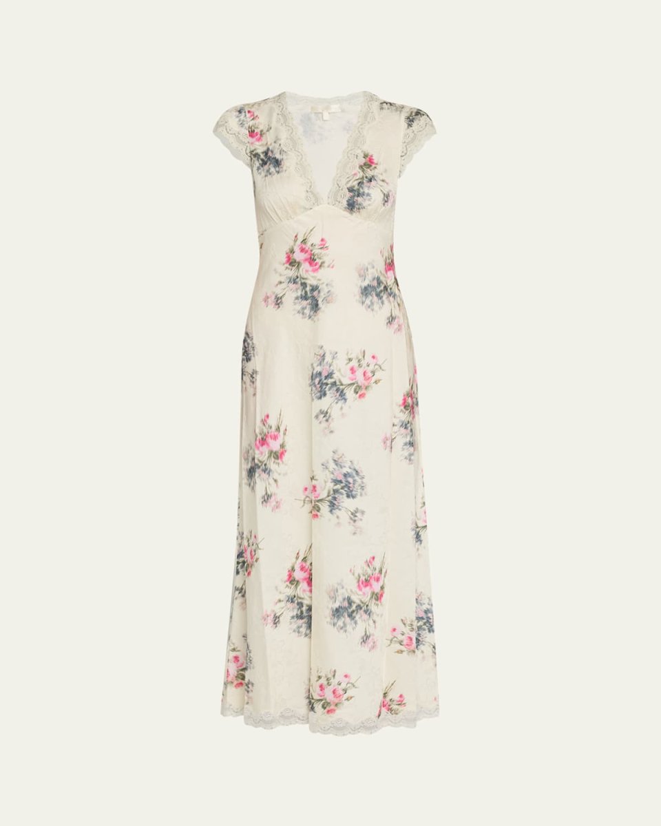 Theodore Printed Maxi Dress