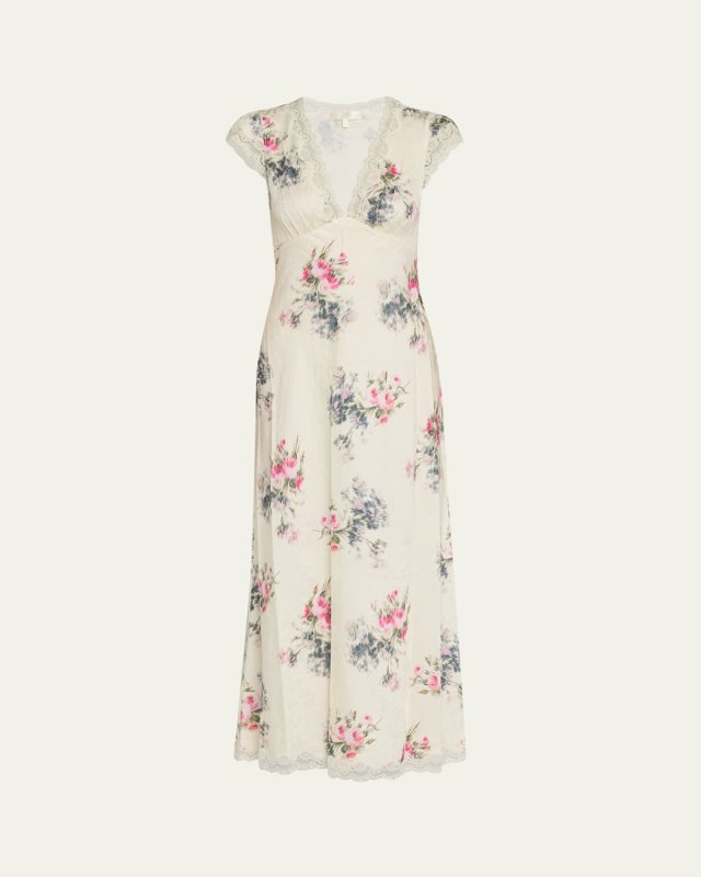 Theodore Printed Maxi Dress
