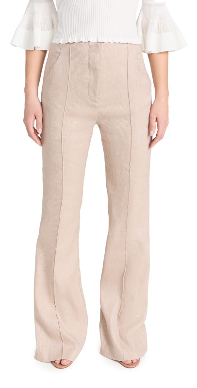Veronica Beard Komi Pants Sandalwood Melange