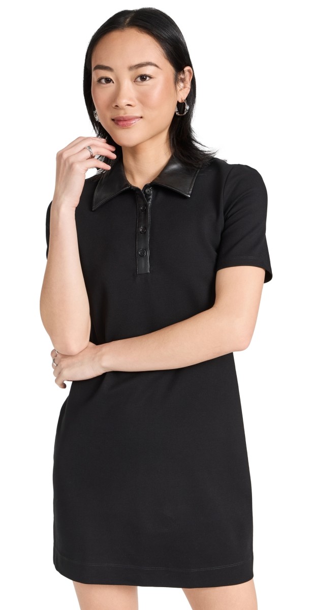 STAUD Jay Dress Black/Black