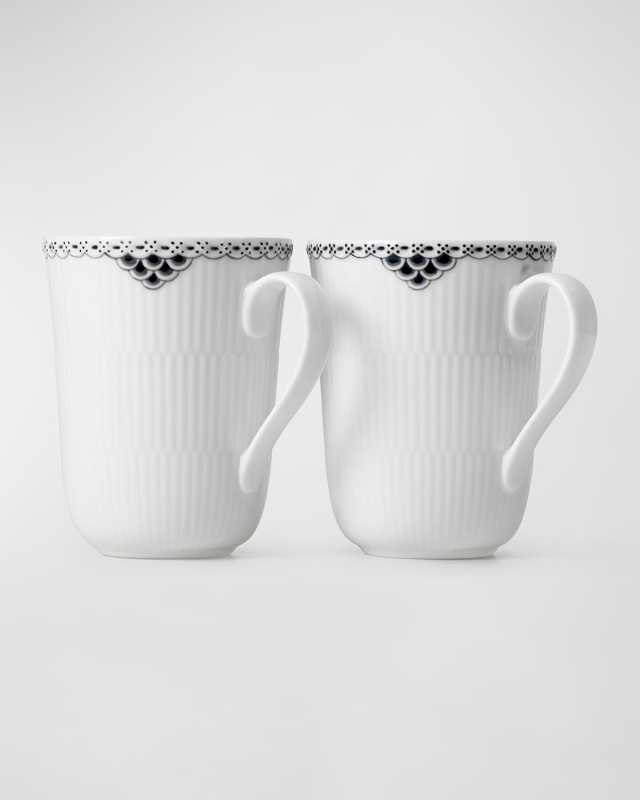 Black Lace Cup 2PK