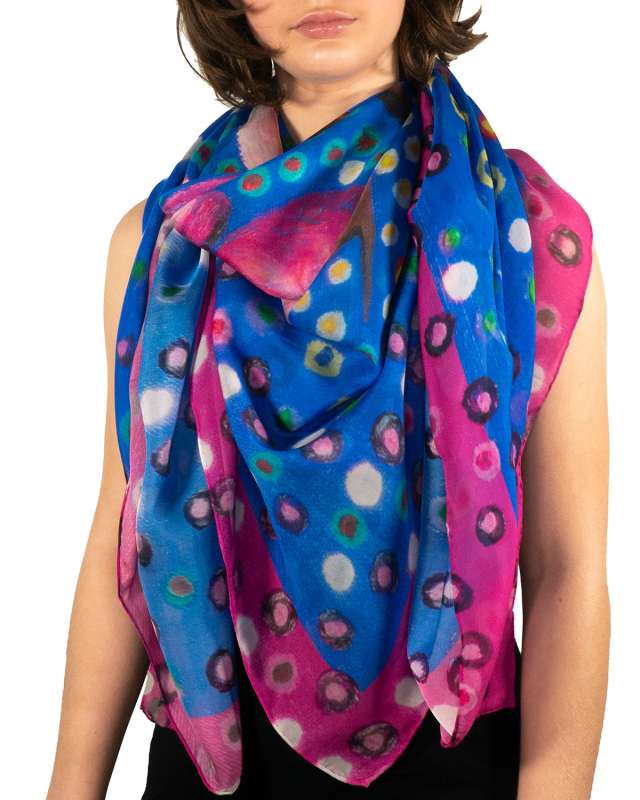 My Bleeding Heart Silk Chiffon Scarf
