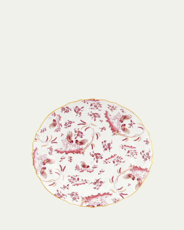 Oro Di Doccia Magenta Round Flat Plate