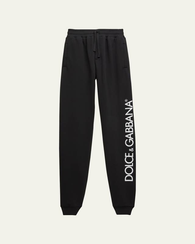 Boy's Logo-Print Joggers, Size 8-14