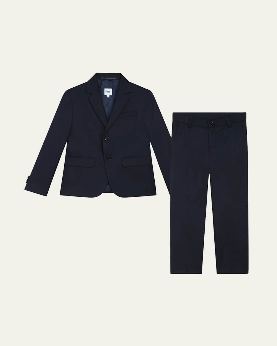 Boy's Two-Piece Striped Suit, Size 4-