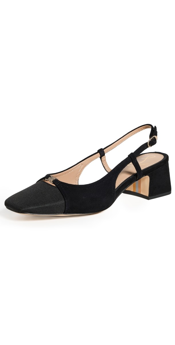 Sam Edelman Tarra 2 Sling Heels Black