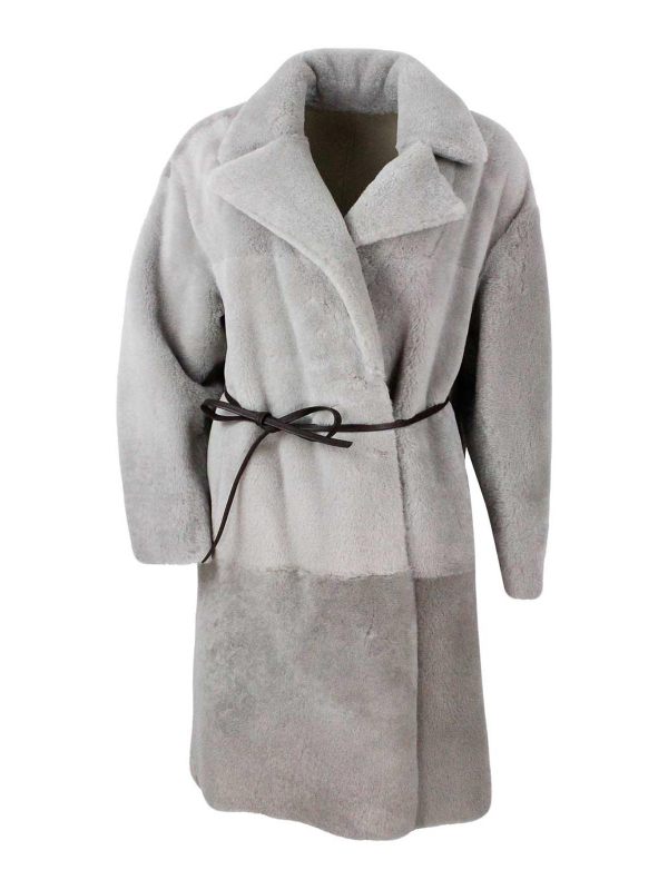 Fabiana Filippi Manteau Court - Marron