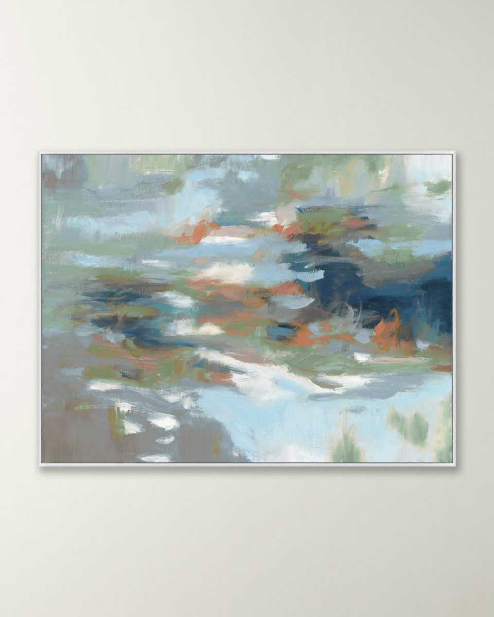 "Abstract Waves" Giclée on Gallery-Wrapped Canvas