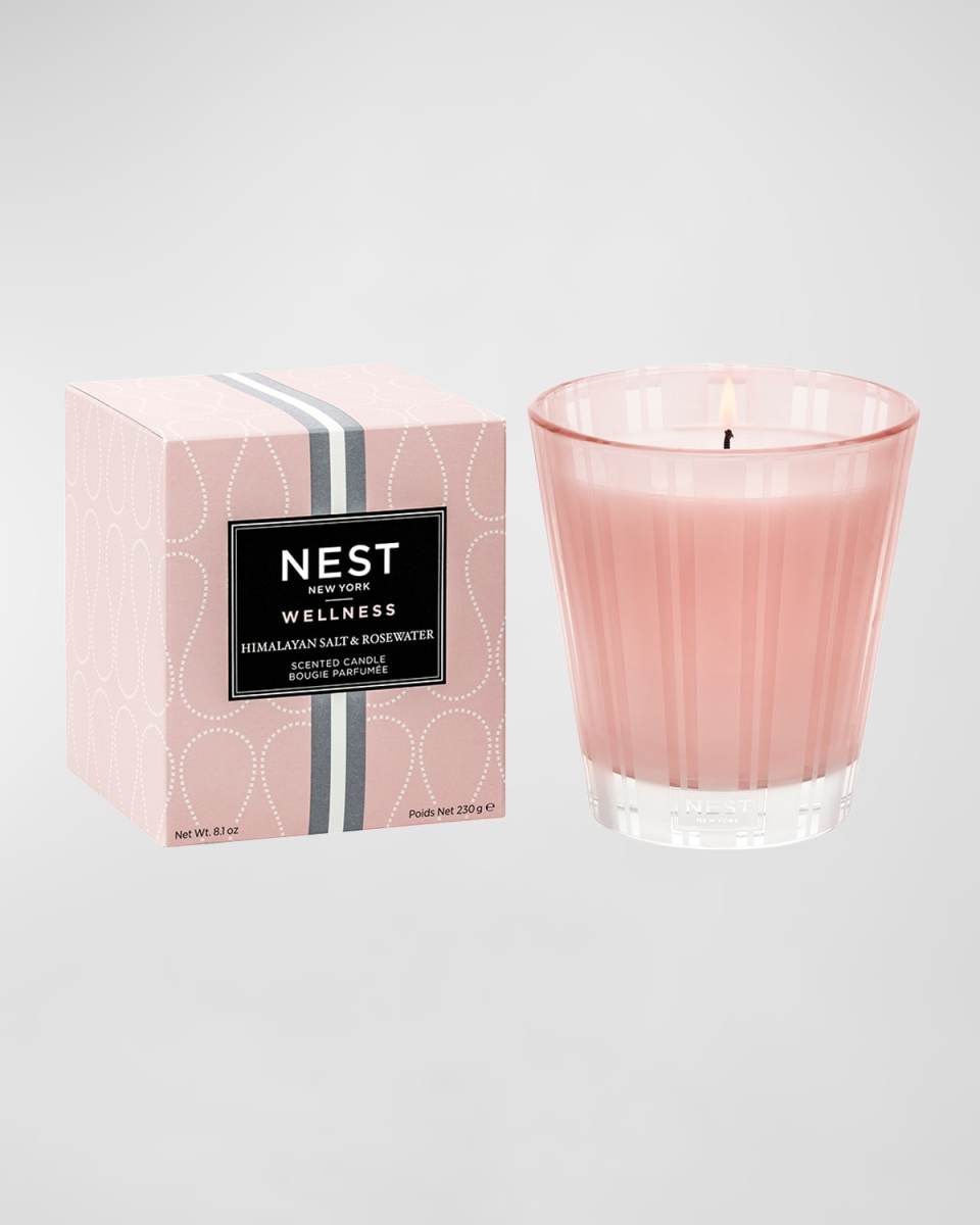 8.1 oz. Himalayan Salt & Rosewater Classic Candle
