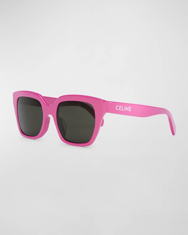 Logo Square Acetate Sunglasses