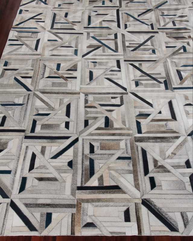 Solomon Hairhide Rug, 12' x 15'