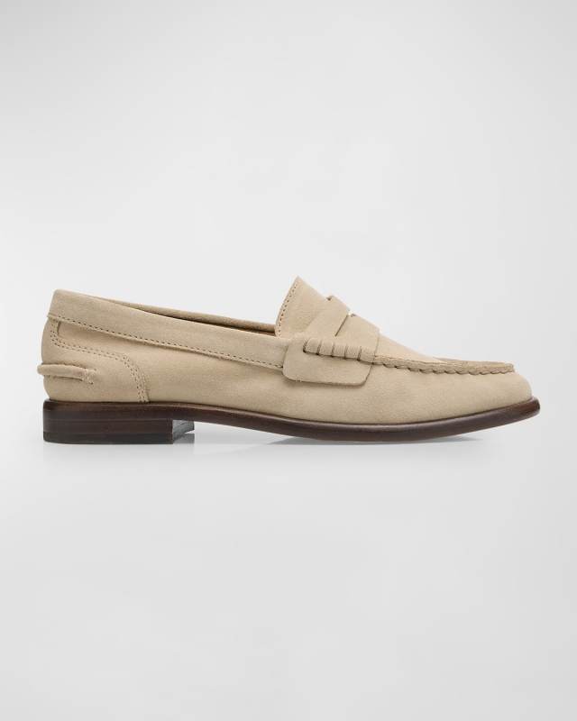 Carter Suede Penny Loafers