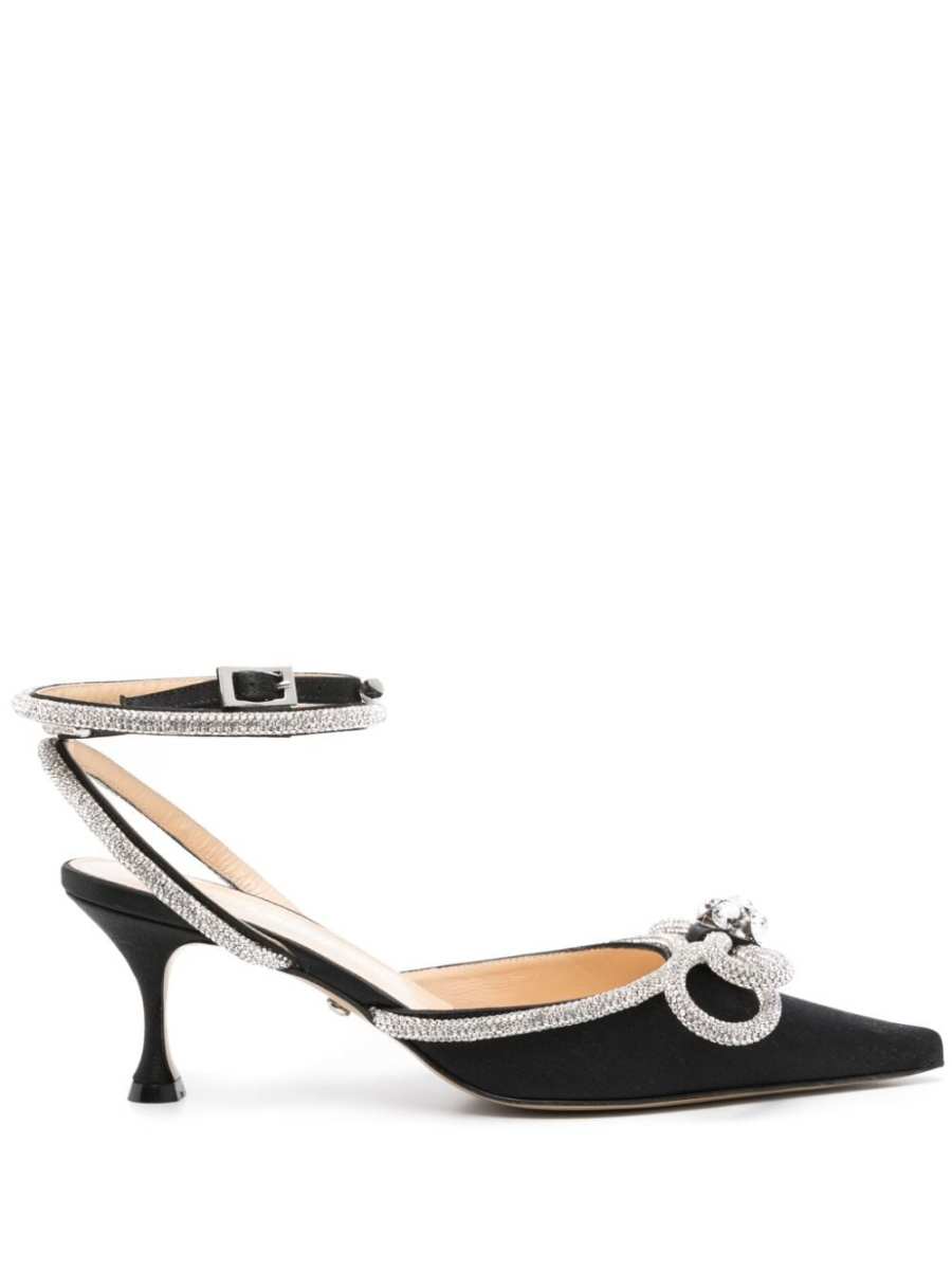 65mm crystal-embellished pumps