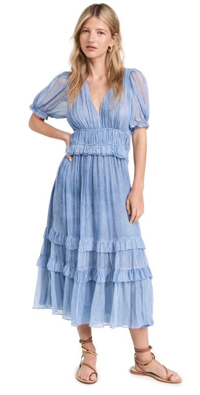 Ulla Johnson Elodie Dress Slate