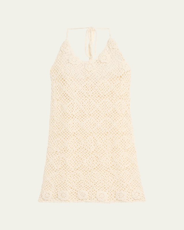 The Cami Crochet Mini Dress