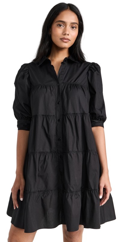 Peixoto Lola Mini Dress Black