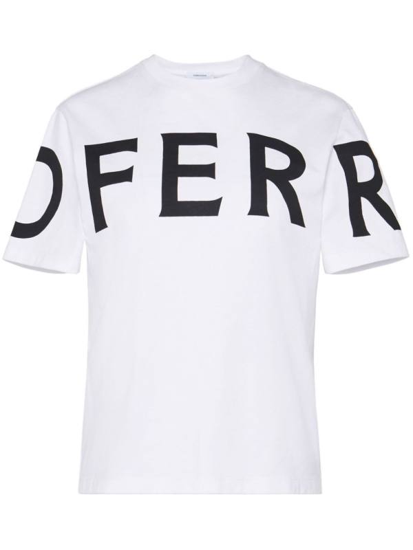 logo-print cotton T-shirt