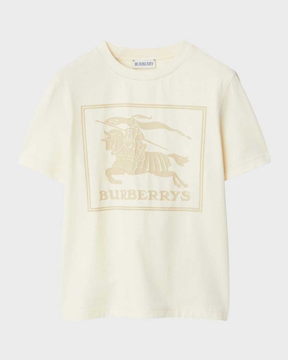 Boy's Cedar EKD Box Logo Short-Sleeve T-Shirt, Size 6M-2