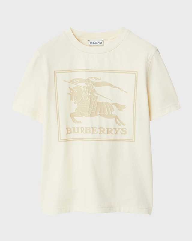 Boy's Cedar EKD Box Logo Short-Sleeve T-Shirt, Size 6M-2
