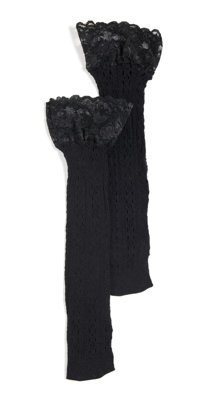 Stems Alexia Fishnet Socks Black