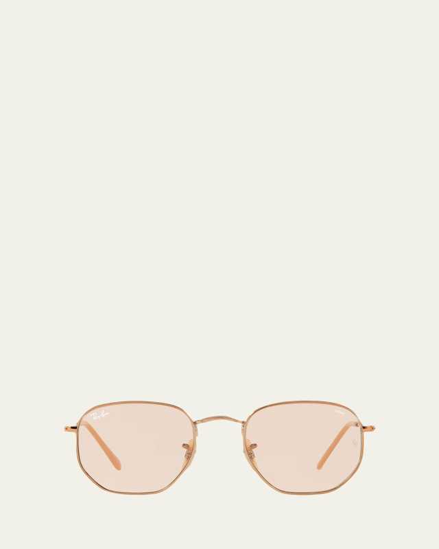 Square Steel Monochromatic Sunglasses