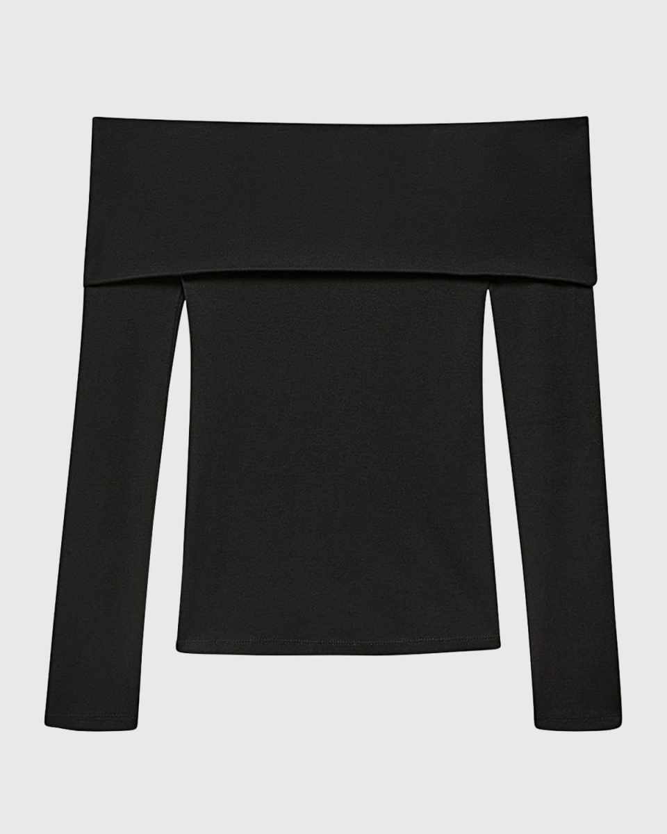 Off-Shoulder Jersey Top