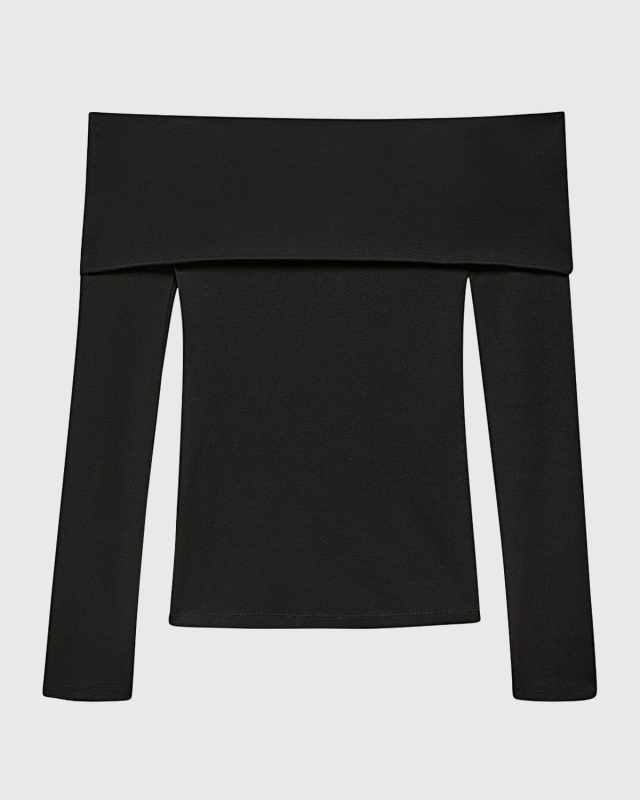 Off-Shoulder Jersey Top