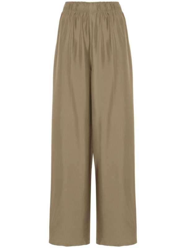enamel triangle-logo trousers