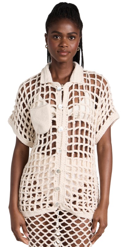 Nia Thomas Sessa Shirt Cream