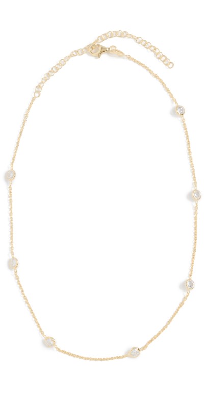 By Adina Eden Diamond by The Yard Choker Gold