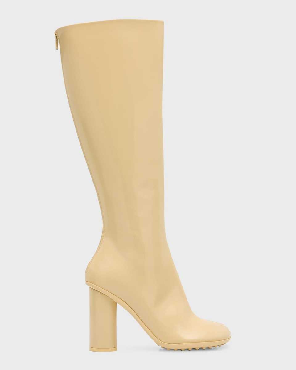 Atomic Lambskin Leather Boots