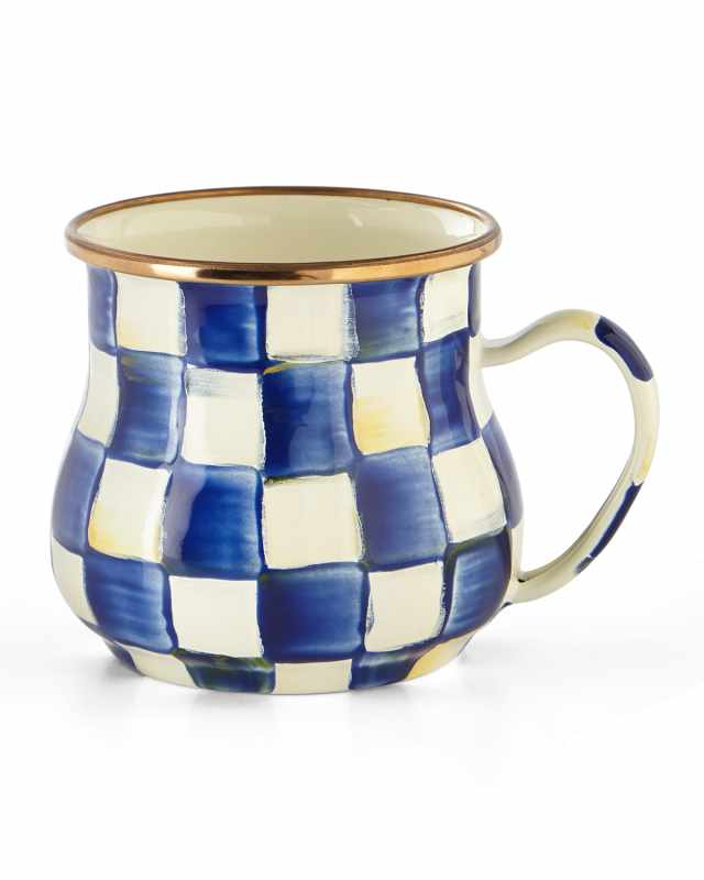 Royal Check Mug