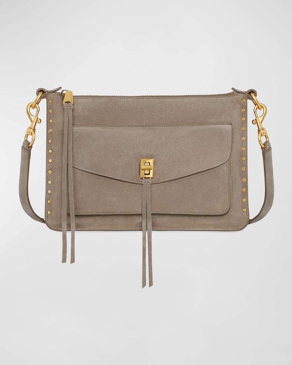 Darren Signature Leather Shoulder Bag
