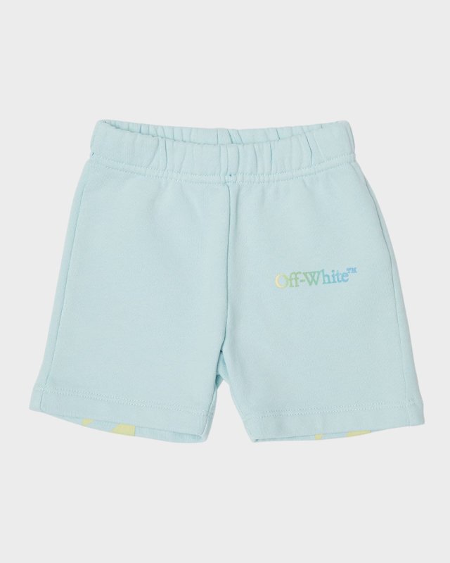 Boy's Arrow Rainbow Sweat Shorts, Size 3M-
