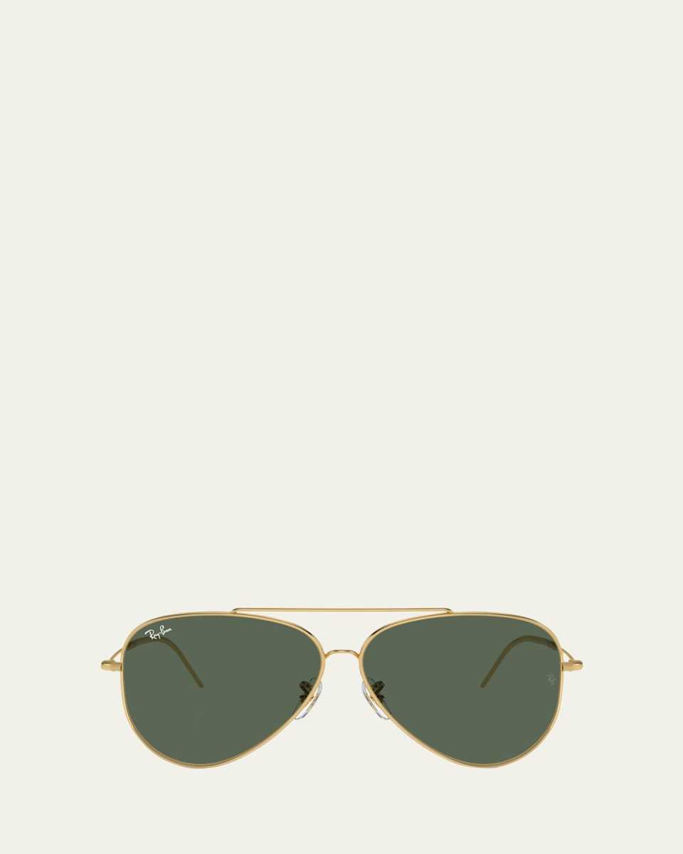 RBR0101S Aviator Reverse Sunglasses, 62MM