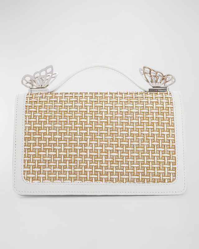Mariposa Flap Leather Shoulder Bag