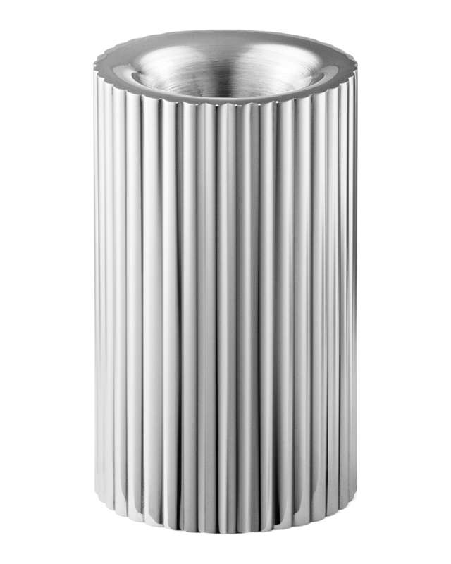 Bernadotte Stainless Steel Small Tealight and Candleholder