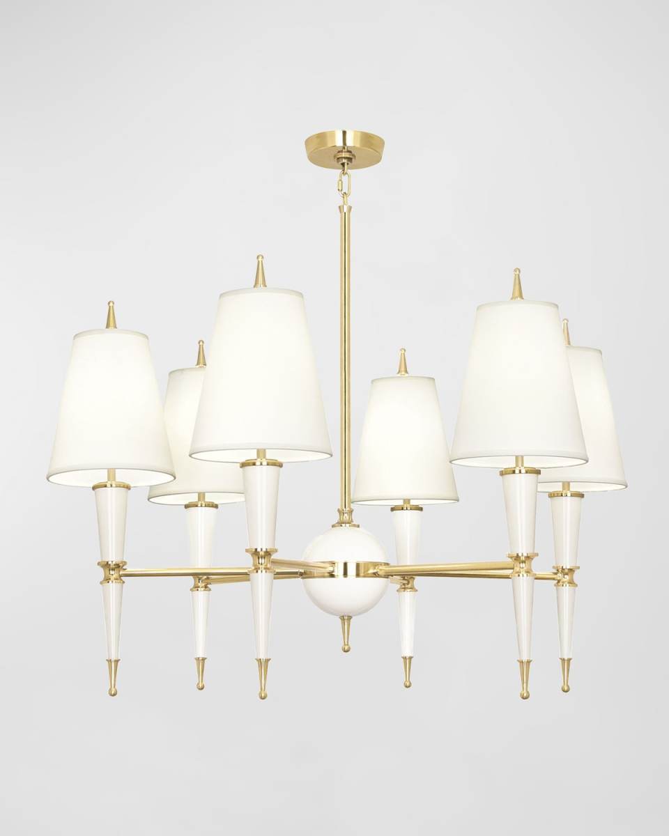 Versailles 37" 6-Light Chandelier