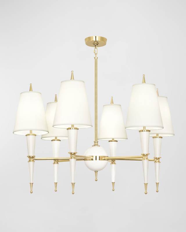 Versailles 37" 6-Light Chandelier