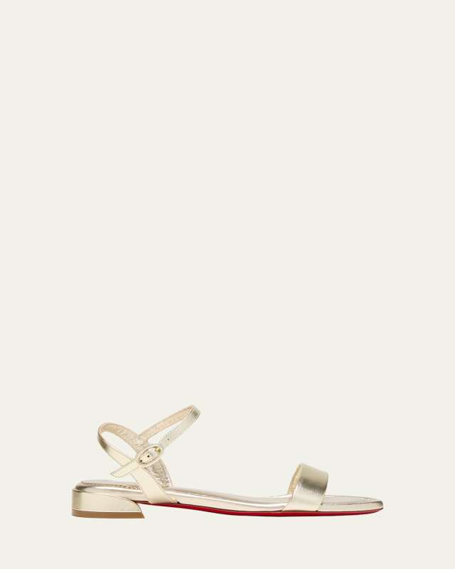 Sweet Jane Red Sole Ankle-Strap Sandals