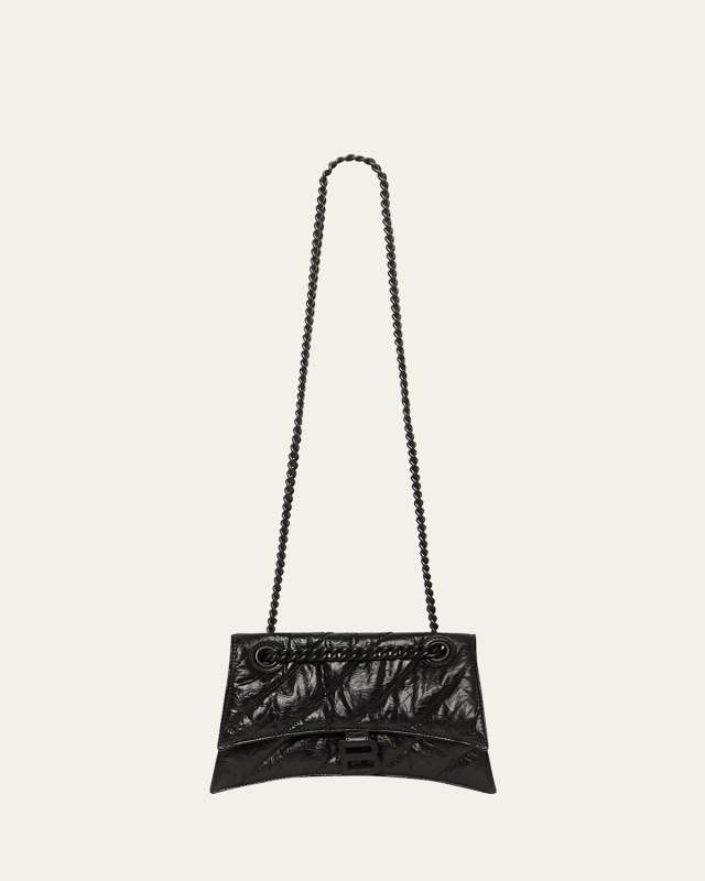 Crush Small Quilted Chain Shoulder Bag
