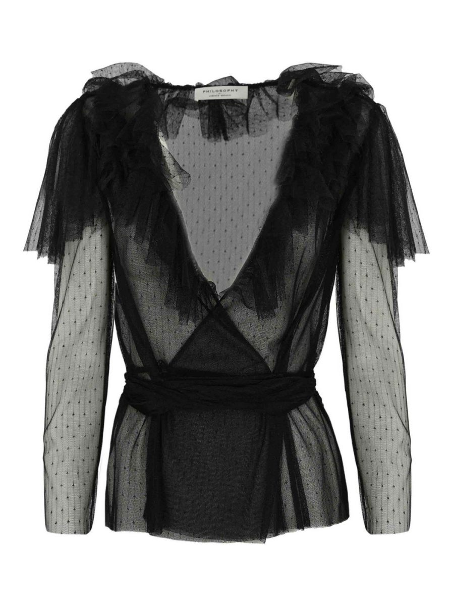 Philosophy di Lorenzo Serafini Chemise - Noir