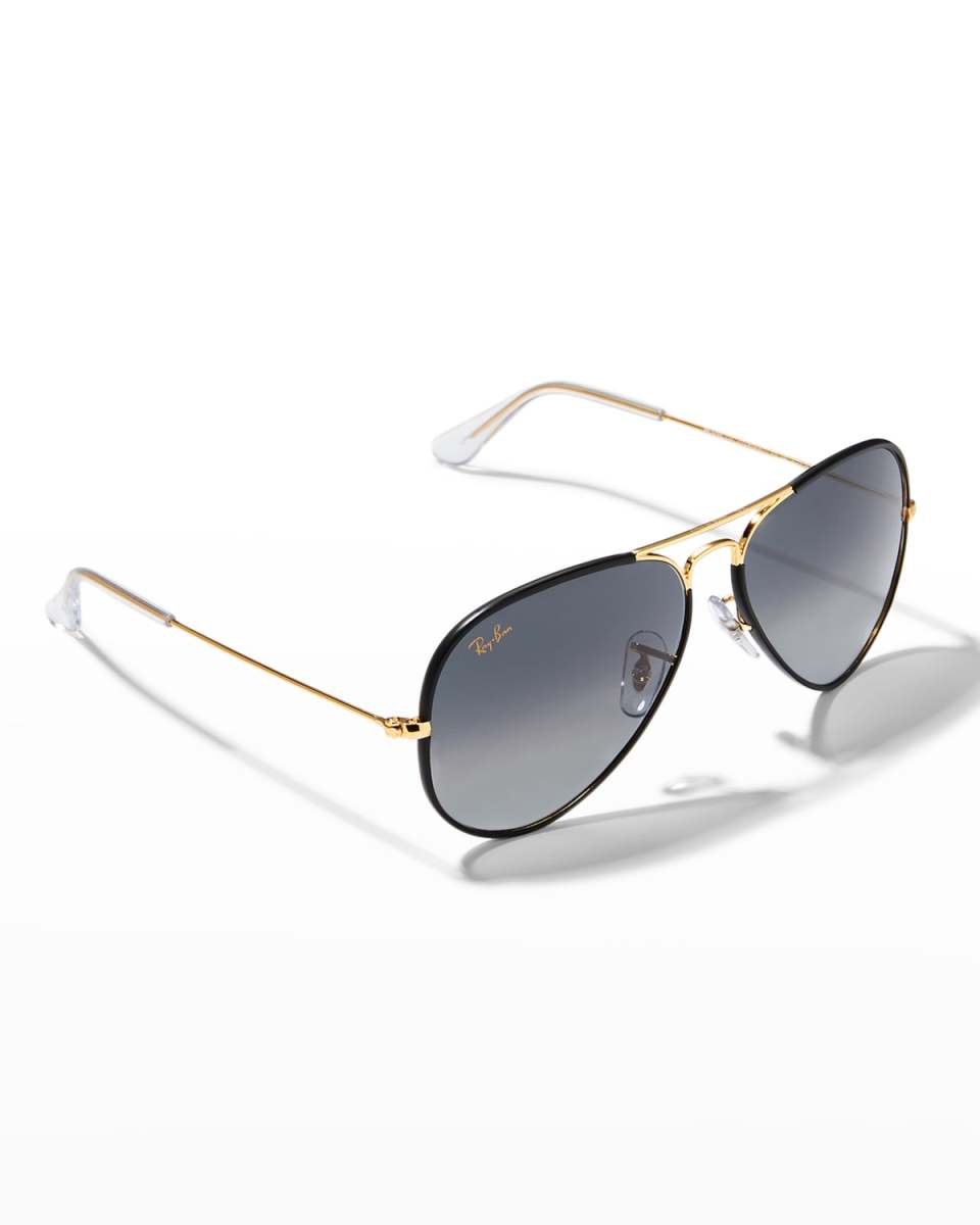 Metal Aviator Sunglasses