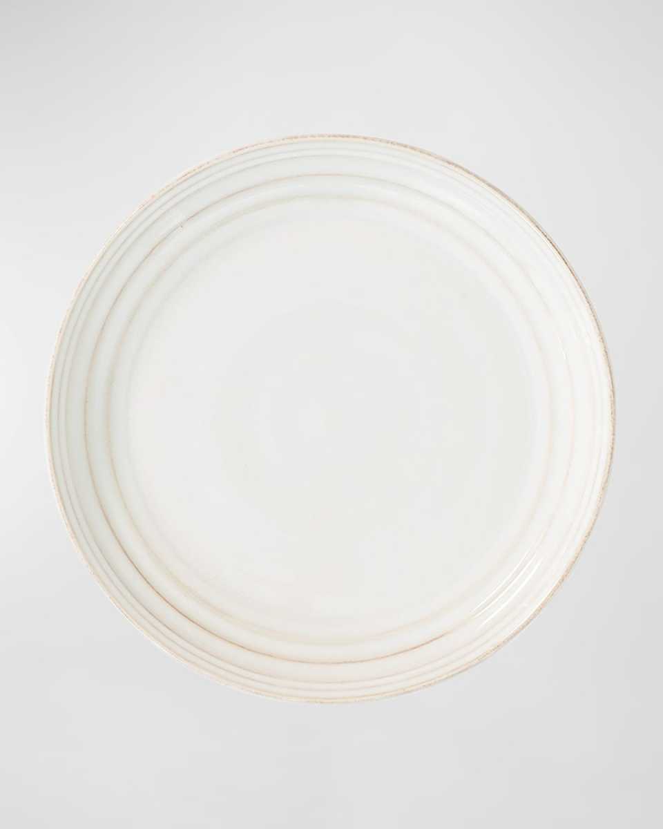 Bilbao Dessert/Salad Plate - Whitewash
