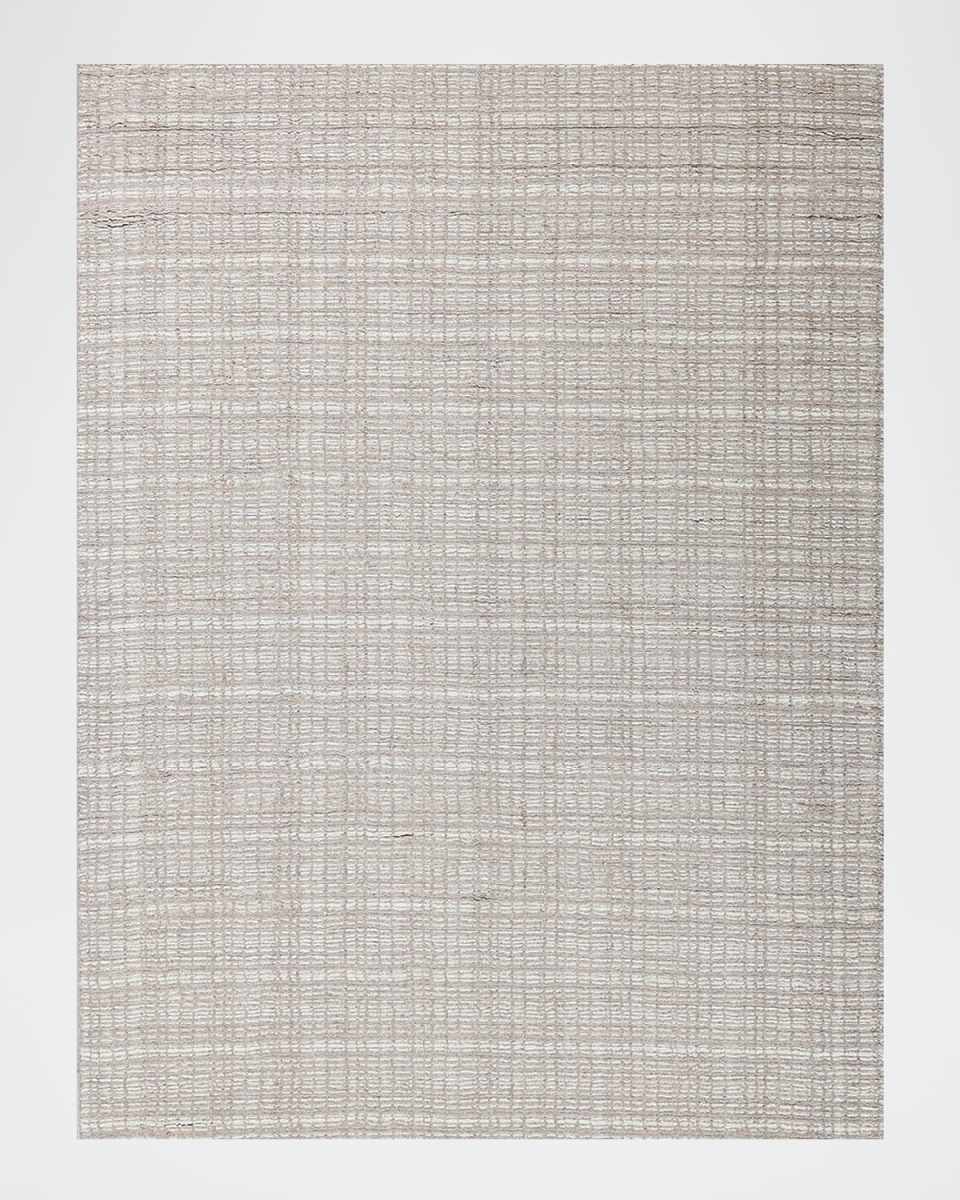 Alpine Hand-Loomed Beige & Ivory Rug, 8' x 10'